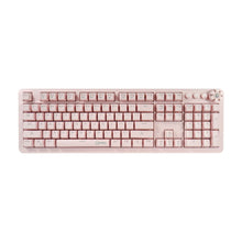 이미지를 갤러리 뷰어에 로드 , Gordenery Gaming Keyboard and Mouse Combo, K1 LED Rainbow Backlit Keyboard with 104 Key Computer PC Gaming Keyboard for PC/Laptop(White)
