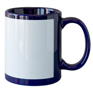 15oz White Patch Mug