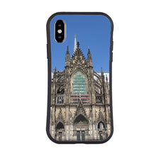 이미지를 갤러리 뷰어에 로드 , Slim Waisted Glass Case for iPhone X/XS - Church
