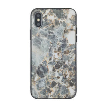 이미지를 갤러리 뷰어에 로드 , Glass Case for iPhone X - Cracked Stone
