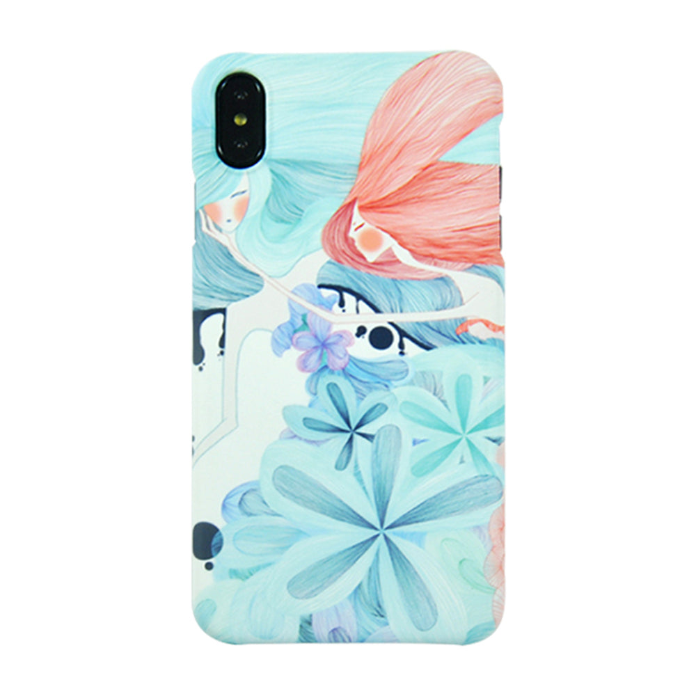 Snap Case for iPhone X - Sisters & Flowers