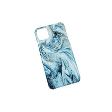 이미지를 갤러리 뷰어에 로드 , Snap Case for iPhone 11 - Fluid Light Blue Gold White
