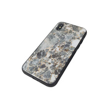 이미지를 갤러리 뷰어에 로드 , Glass Case for iPhone X - Cracked Stone
